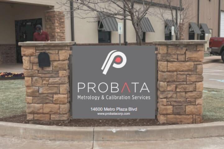 Probata office sign